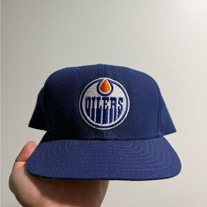 Vintage Edmonton Oilers Snapback Cap